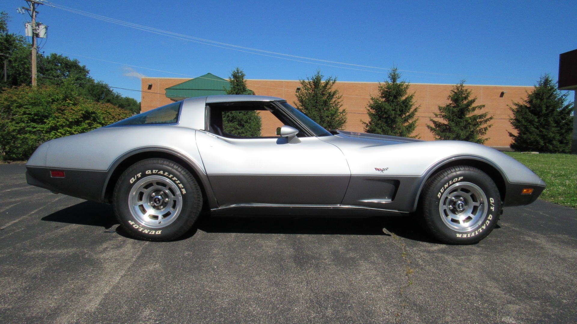 1978 Silver Anniversary Corvette Blue Interior Sold