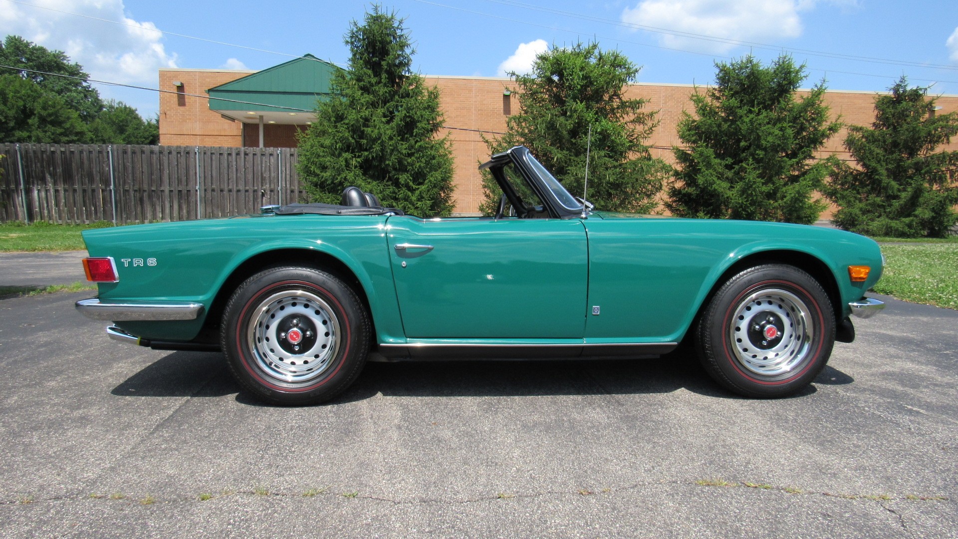 1972 TR6, Frame Off Restored, Emerald Green, SOLD!