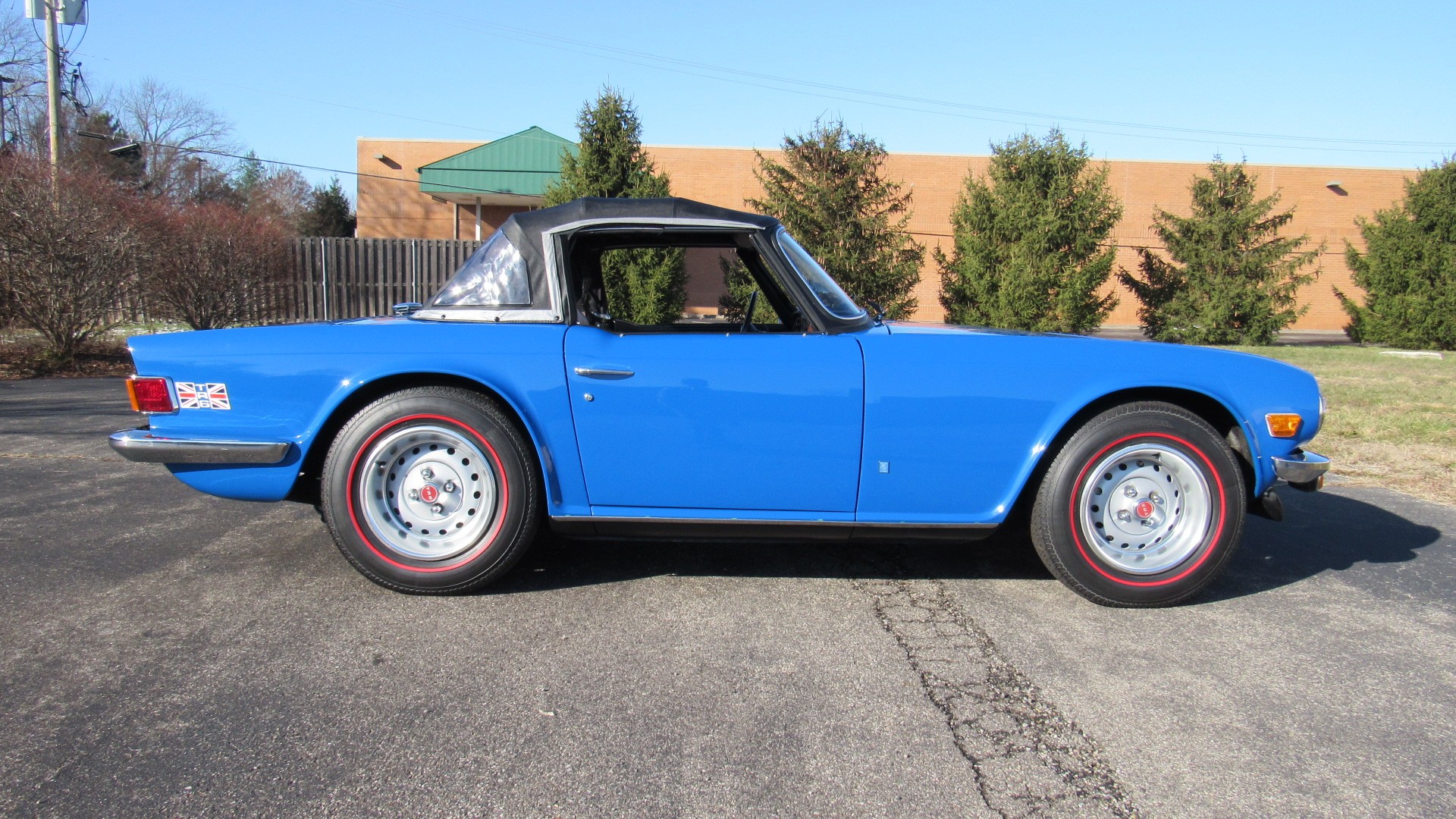 1976 TR6, 49K Miles, Factory Overdrive & Hardtop, SOLD!