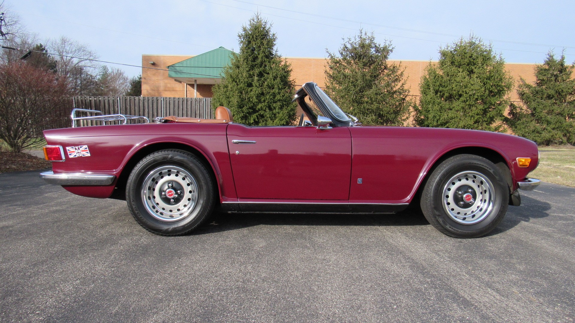 1972 TR6, 80K, Damson, Numbers Match, Restored, SOLD!