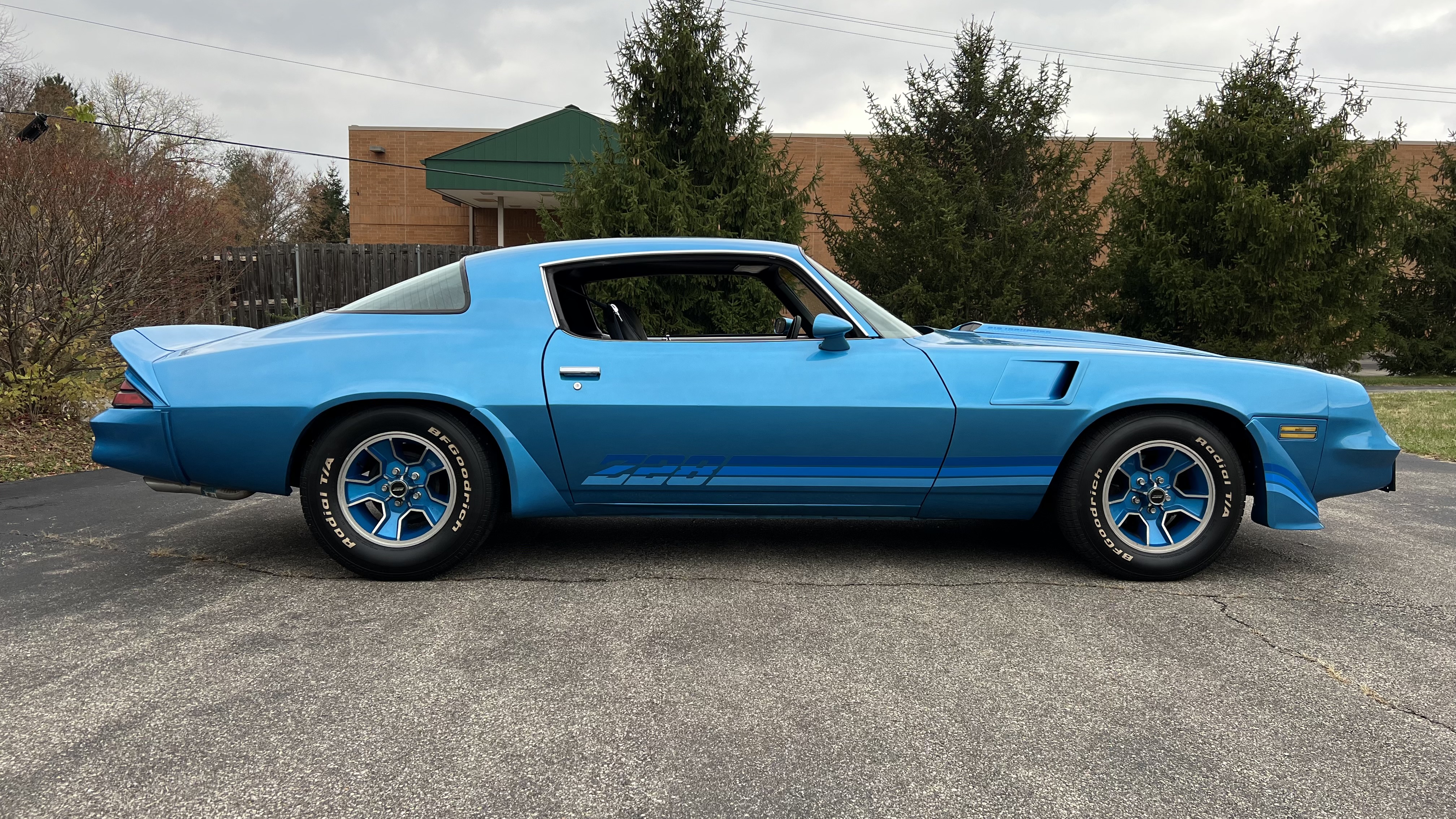 1981 Chevy Z28, 4 Speed, Blue over Black, Sold!
