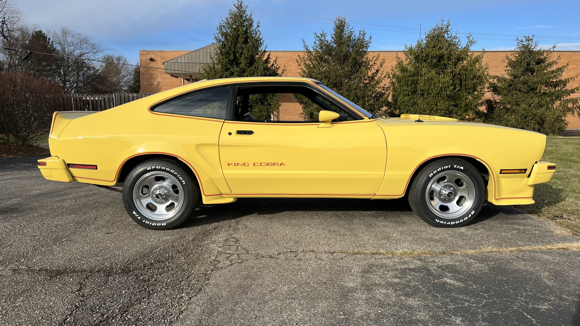 1978 Mustang King Cobra, Factory Yellow 4 Speed, SOLD!