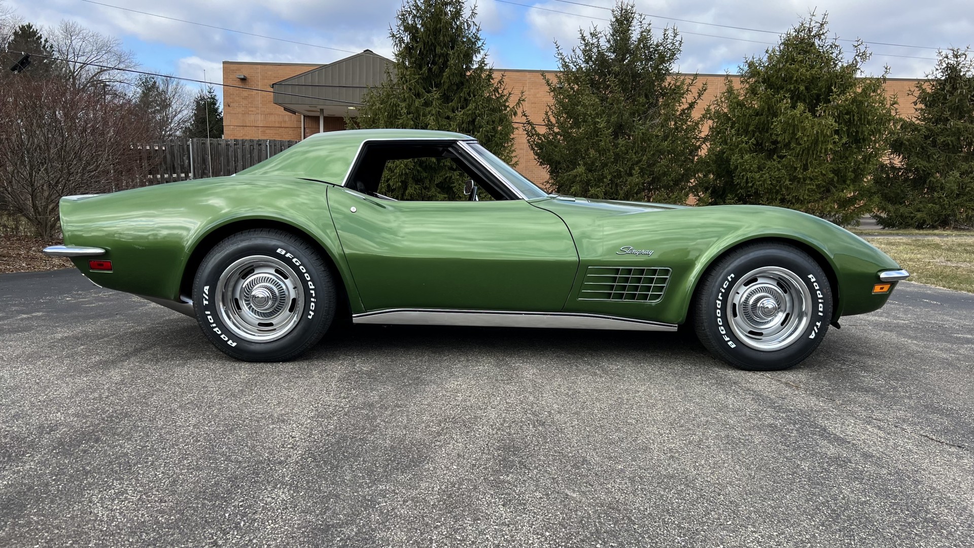 1972 Chevy Corvette, 33K Miles, Auto, Elkart Green, SOLD!