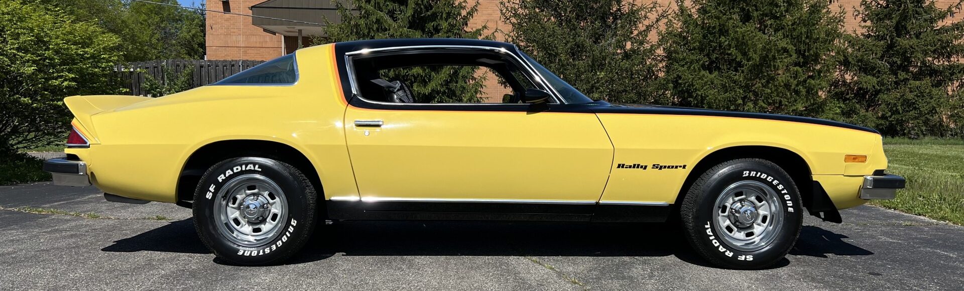 1976 Camaro RS Type LT, New Paint, Excellent Shape, $23,900