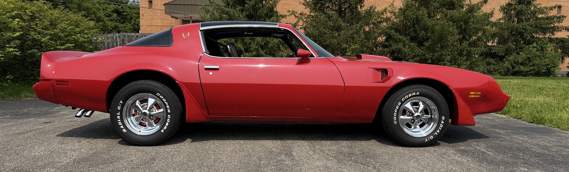 1980 Pontiac TA, Fisher T Tops, Red over Black, $25,900