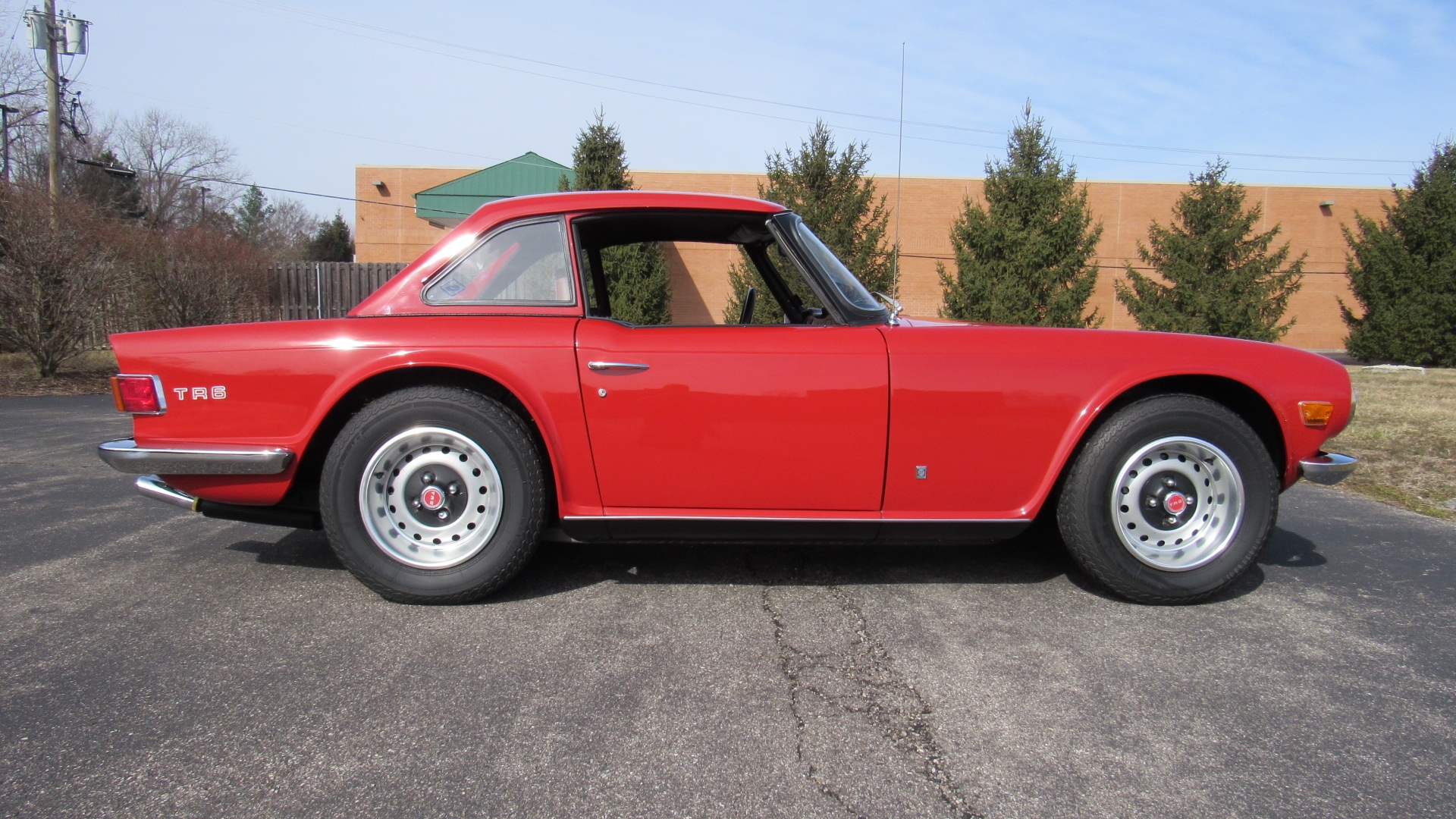 1972 TR6, Factory Overdrive, Hardtop, SOLD!