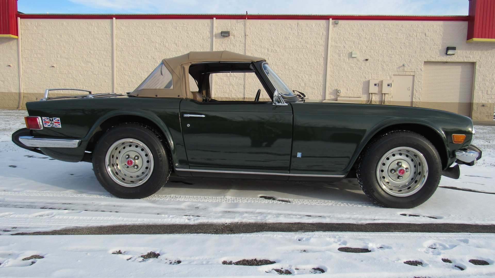 1975 TR6, Restored, Green, SOLD!