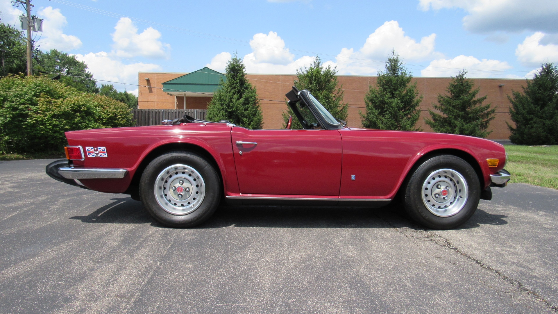 1976 TR6, Carmine Red, Restored, SOLD!
